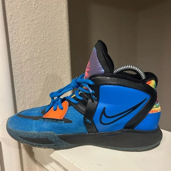 Nike Kyrie Infinity SE Mid Tie-Dye GS Youth Size 6Y - Basketball Shoe DM3894-410 - Picture 5 of 9
